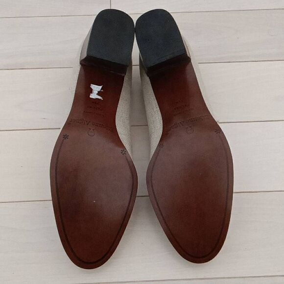 Etienne Aigner Women's Paloma Chunky Pump Heel Tan Size 7.5M - Picture 6 of 7